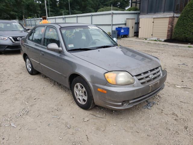 HYUNDAI ACCENT 2003 with VIN KMHCG45C43U443425 - Photo from auction