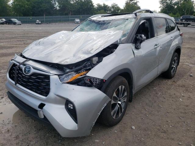 Photo 2 from auction – 2021 TOYOTA HIGHLANDER with VIN 5TDGZRBH1MS543274