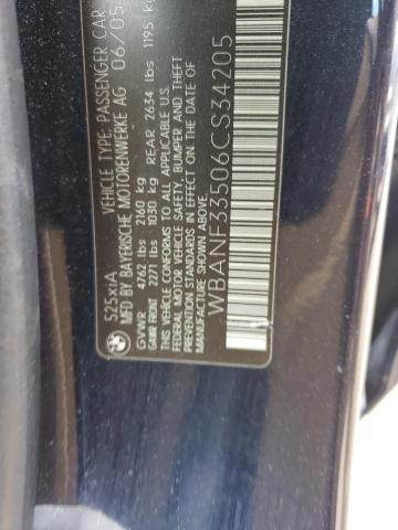 Photo 10 from auction – 2006 BMW 525 XI with VIN WBANF33506CS34205