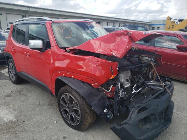 JEEP RENEGADE L 2017 with VIN ZACCJBDB8HPE55752 - Photo from auction