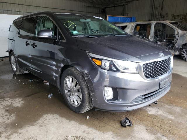KIA SEDONA EX 2016 with VIN KNDMC5C19G6108179 - Photo from auction