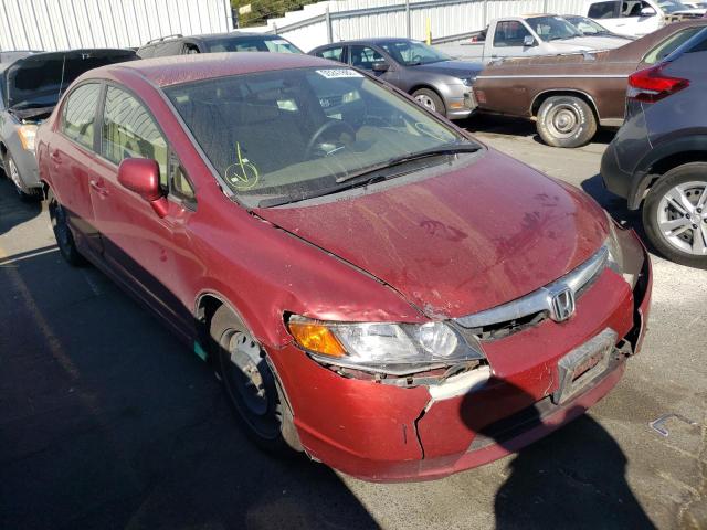 HONDA CIVIC LX 2007 with VIN 1HGFA16597L030656 - Photo from auction