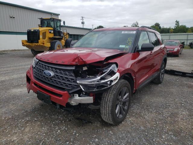 Photo 2 from auction – 2021 FORD EXPLORER X with VIN 1FMSK8DH3MGC46728