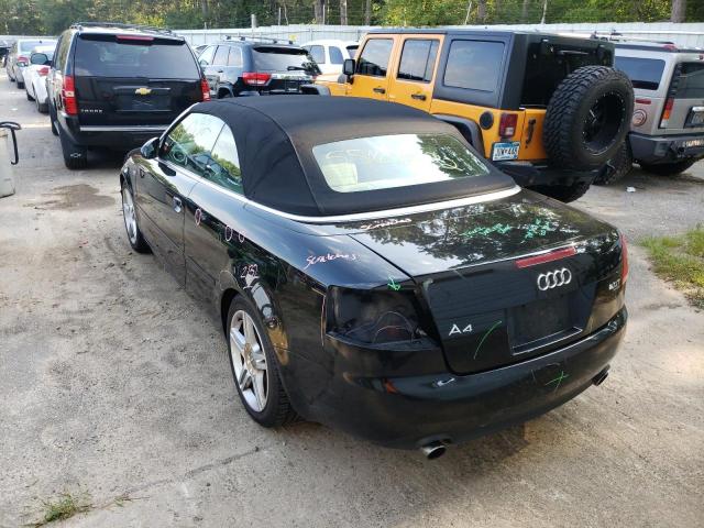 Photo 3 from auction – 2007 AUDI A4 2.0T CA with VIN WAUDF48H97K029400