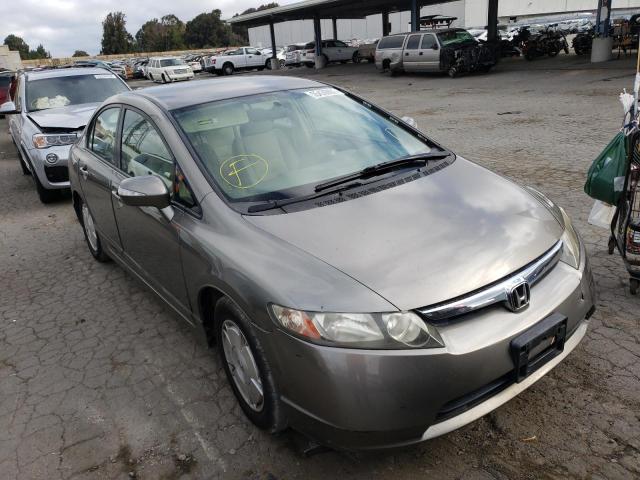 HONDA CIVIC HYBR 2007 with VIN JHMFA36297S014963 - Photo from auction