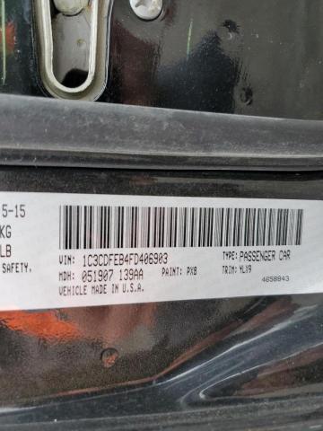 Photo 10 from auction – 2015 DODGE DART GT with VIN 1C3CDFEB4FD406903