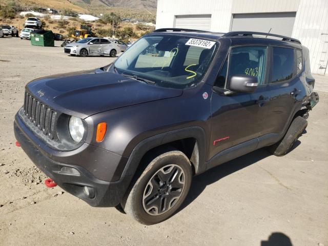 Photo 2 from auction – 2017 JEEP RENEGADE T with VIN ZACCJBCB7HPF27333