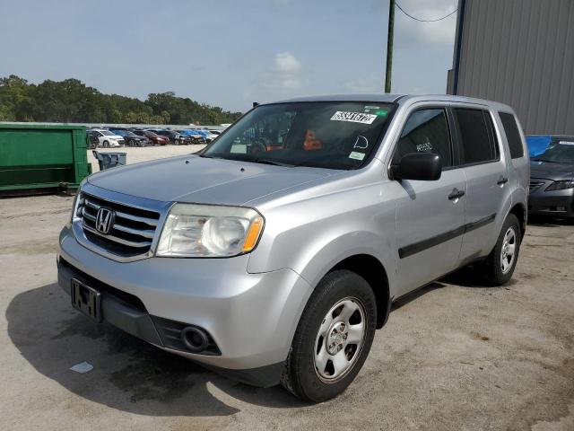 Photo 2 from auction – 2013 HONDA PILOT LX with VIN 5FNYF4H25DB038815