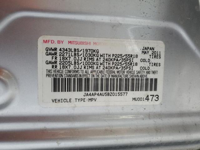 Photo 10 from auction – 2011 MITSUBISHI OUTLANDER with VIN JA4AP4AU5BZ015577