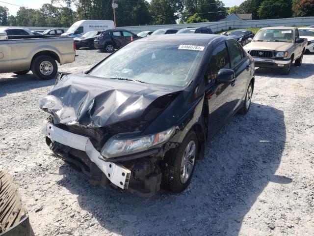 Photo 2 from auction – 2013 HONDA CIVIC with VIN 2HGFB2F5XDH531065