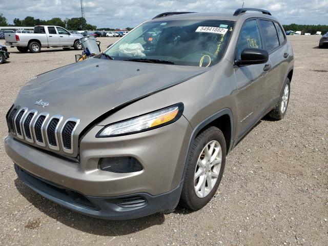 Photo 2 from auction – 2017 JEEP CHEROKEE with VIN 1C4PJLAB7HW503398
