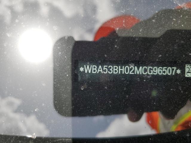 Photo 10 from auction – 2021 BMW 530 I with VIN WBA53BH02MCG96507
