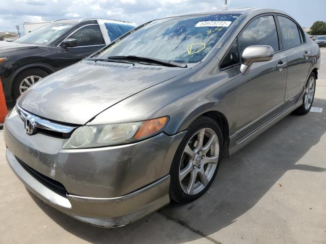 Photo 2 from auction – 2008 HONDA CIVIC EX with VIN 2HGFA16818H302352