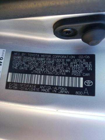 Photo 10 from auction – 2006 TOYOTA SCION TC with VIN JTKDE177360120744