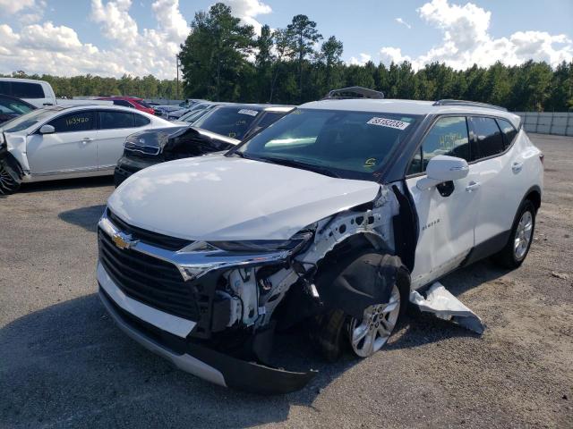 Photo 2 from auction – 2021 CHEVROLET BLAZER 2LT with VIN 3GNKBCRS3MS512897