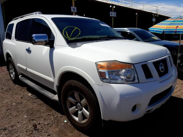NISSAN ARMADA SV 2012 with VIN 5N1AA0ND0CN610321 - Photo from auction