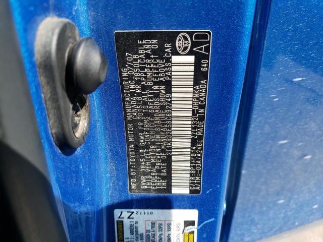 Photo 10 from auction – 2008 TOYOTA COROLLA MA with VIN 2T1KR32E58C692749