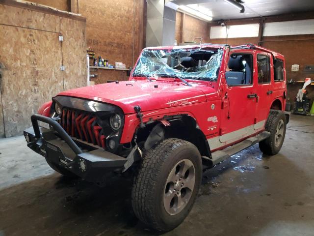 Photo 2 from auction – 2016 JEEP WRANGLER U with VIN 1C4BJWEG3GL261050