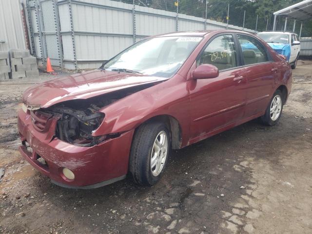 Photo 2 from auction – 2005 KIA SPECTRA LX with VIN KNAFE121X55156965