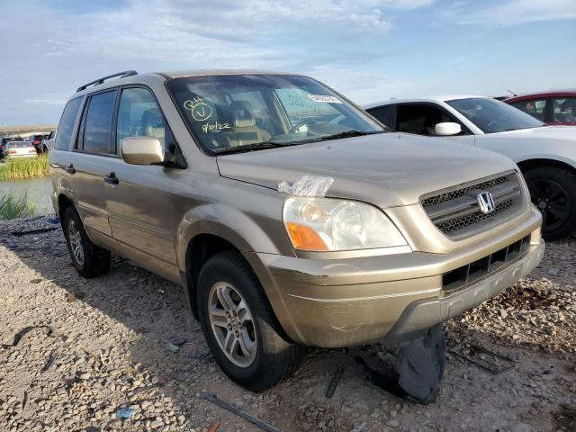 HONDA PILOT EXL 2005 with VIN 5FNYF18585B015443 - Photo from auction