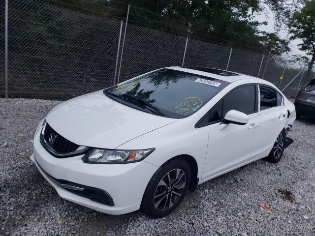 Photo 2 from auction – 2014 HONDA CIVIC EX with VIN 2HGFB2F87EH540284