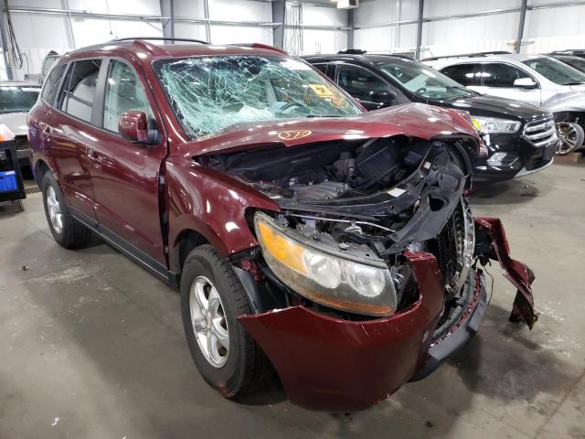 HYUNDAI SANTA FE G 2007 with VIN 5NMSG73D47H101970 - Photo from auction