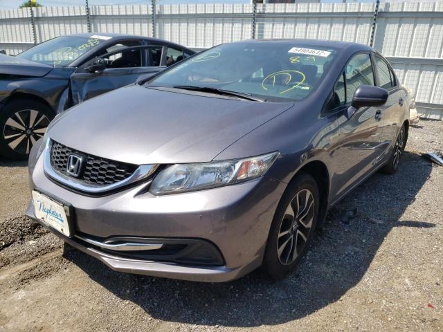 Photo 2 from auction – 2015 HONDA CIVIC EX with VIN 19XFB2F88FE038590