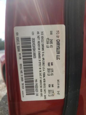 Photo 10 from auction – 2008 DODGE CHARGER R/ with VIN 2B3KA53H58H108059