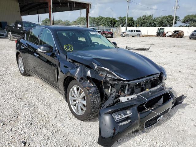 INFINITI Q50 PREMIU 2016 with VIN JN1EV7AR8GM340810 - Photo from auction
