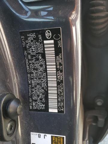 Photo 10 from auction – 2014 TOYOTA PRIUS with VIN JTDKN3DU0E1746927