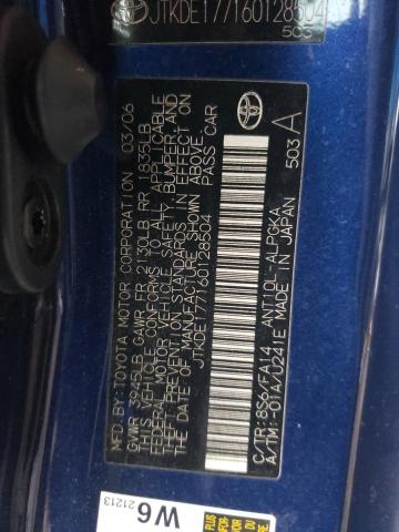 Photo 10 from auction – 2006 TOYOTA SCION TC with VIN JTKDE177160128504