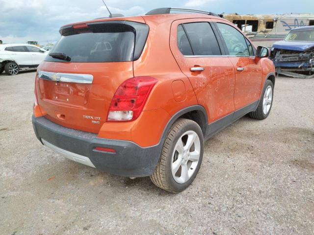 Photo 4 from auction – 2015 CHEVROLET TRAX LTZ with VIN KL7CJTSB8FB063643