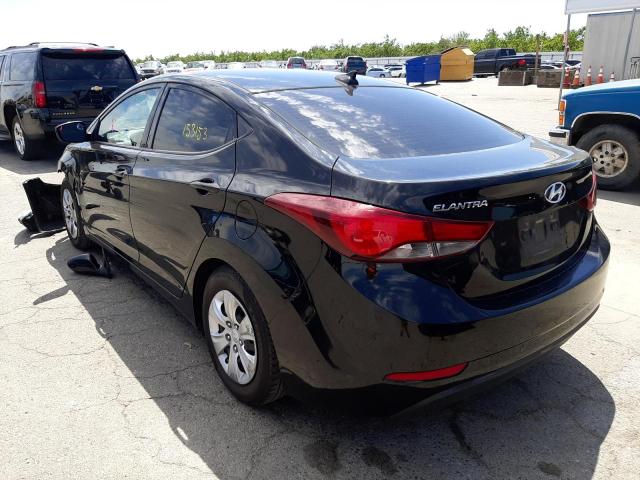 Photo 3 from auction – 2016 HYUNDAI ELANTRA SE with VIN 5NPDH4AE7GH699510