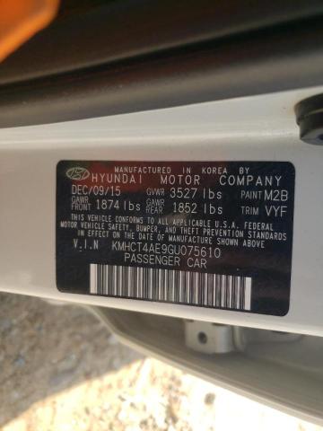 Photo 10 from auction – 2016 HYUNDAI ACCENT SE with VIN KMHCT4AE9GU075610