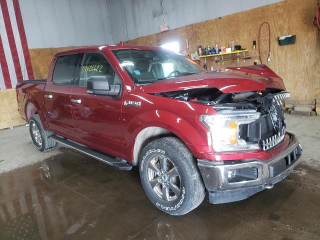 FORD F150 SUPER 2018 with VIN 1FTEW1EP0JFD60268 - Photo from auction