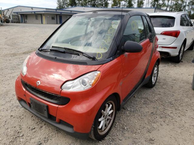 Photo 2 from auction – 2008 SMART FORTWO PAS with VIN WMEEK31X58K204615
