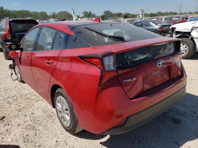 Photo 3 from auction – 2019 TOYOTA PRIUS with VIN JTDKARFU5K3078117