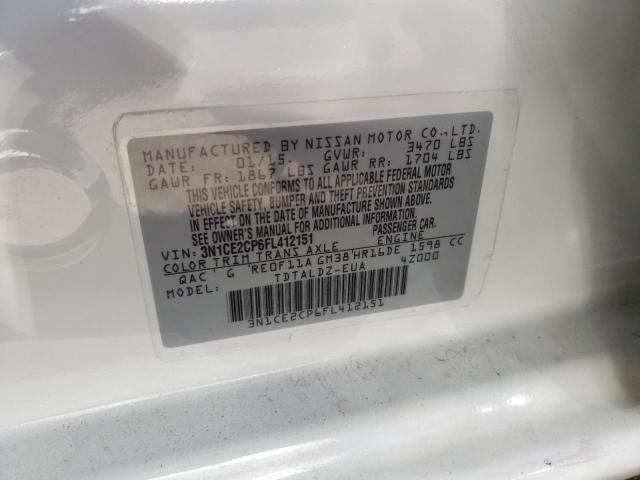 Photo 10 from auction – 2015 NISSAN VERSA NOTE with VIN 3N1CE2CP6FL412151