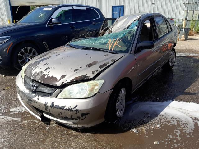 Photo 2 from auction – 2004 HONDA CIVIC LX with VIN 2HGES16534H620868