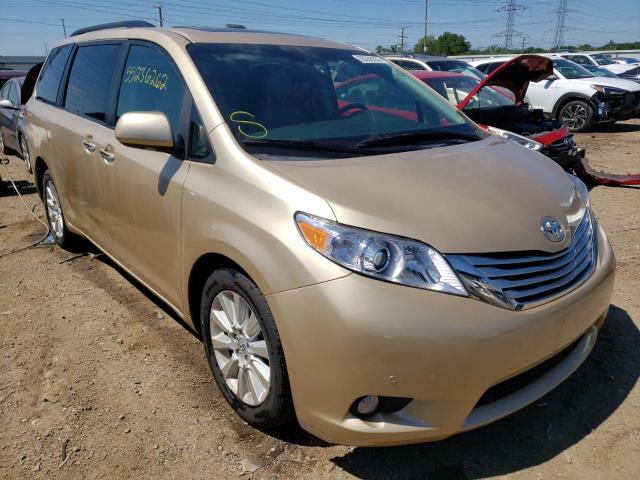 TOYOTA SIENNA XLE 2012 with VIN 5TDDK3DC3CS042388 - Photo from auction