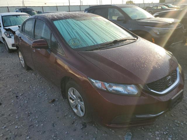 HONDA CIVIC LX 2014 with VIN 19XFB2F53EE043104 - Photo from auction