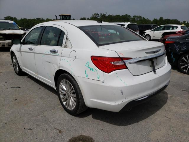 Photo 3 from auction – 2012 CHRYSLER 200 LIMITE with VIN 1C3CCBCG4CN197792
