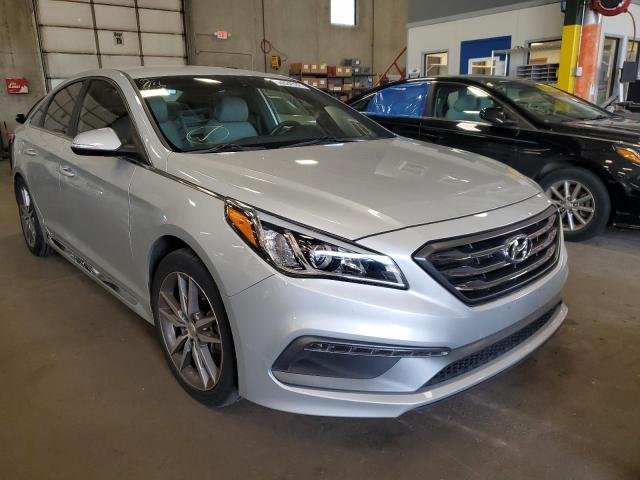 HYUNDAI SONATA SPO 2017 with VIN 5NPE34AB6HH520724 - Photo from auction