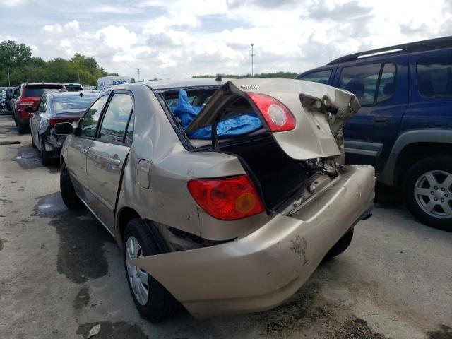 Photo 3 from auction – 2004 TOYOTA COROLLA CE with VIN 2T1BR32EX4C262662