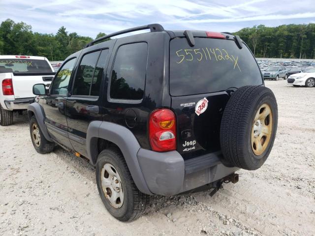 Photo 3 from auction – 2003 JEEP LIBERTY SP with VIN 1J4GL48K33W671726