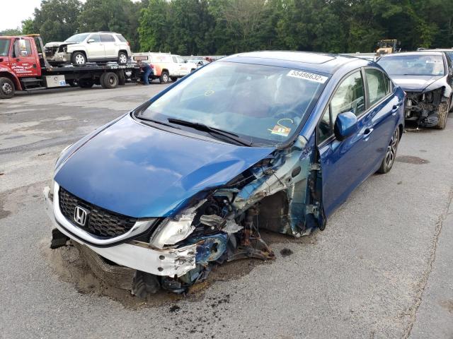 Photo 2 from auction – 2013 HONDA CIVIC EX with VIN 19XFB2F86DE221290