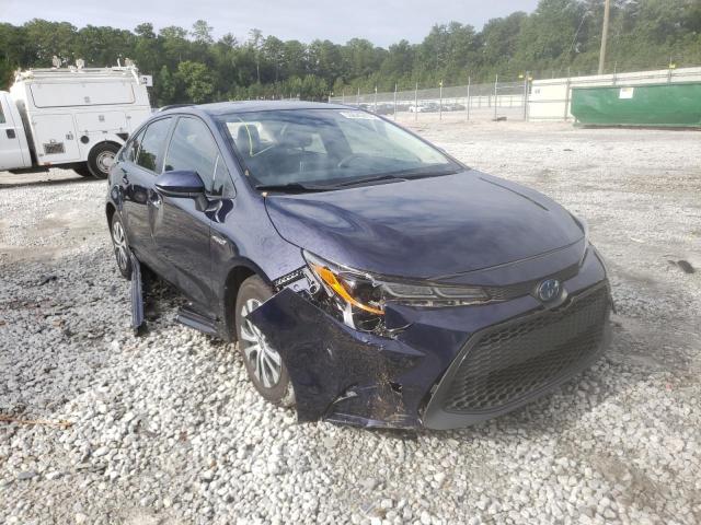 TOYOTA COROLLA LE 2020 with VIN JTDEBRBE3LJ017760 - Photo from auction
