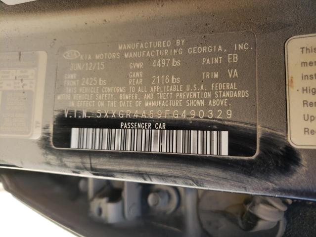 Photo 10 from auction – 2015 KIA OPTIMA SX with VIN 5XXGR4A69FG490329