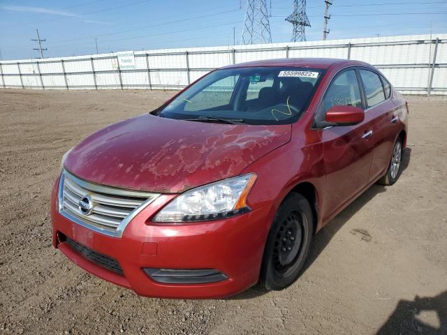 Photo 2 from auction – 2013 NISSAN SENTRA S with VIN 3N1AB7AP1DL710815
