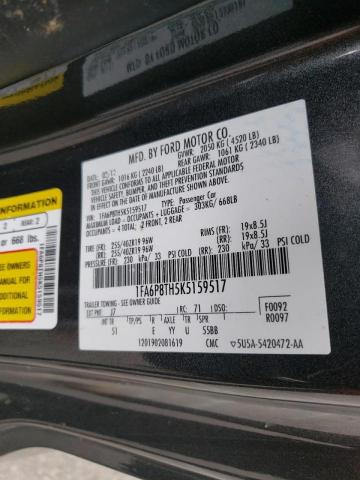Photo 10 from auction – 2019 FORD MUSTANG with VIN 1FA6P8TH5K5159517